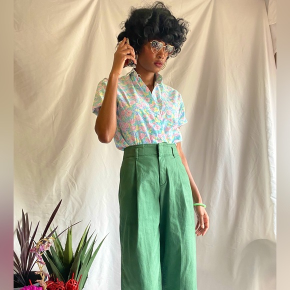 Vintage floral top - Picture 2 of 4